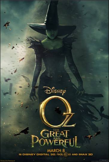 New oz the great and powerful poster