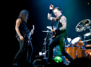 Metallica London 2008-09-15 Kirk and James